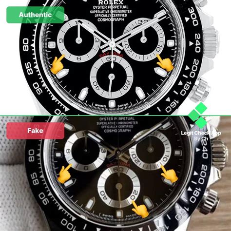 rolex big face replica|fake rolex vs real.